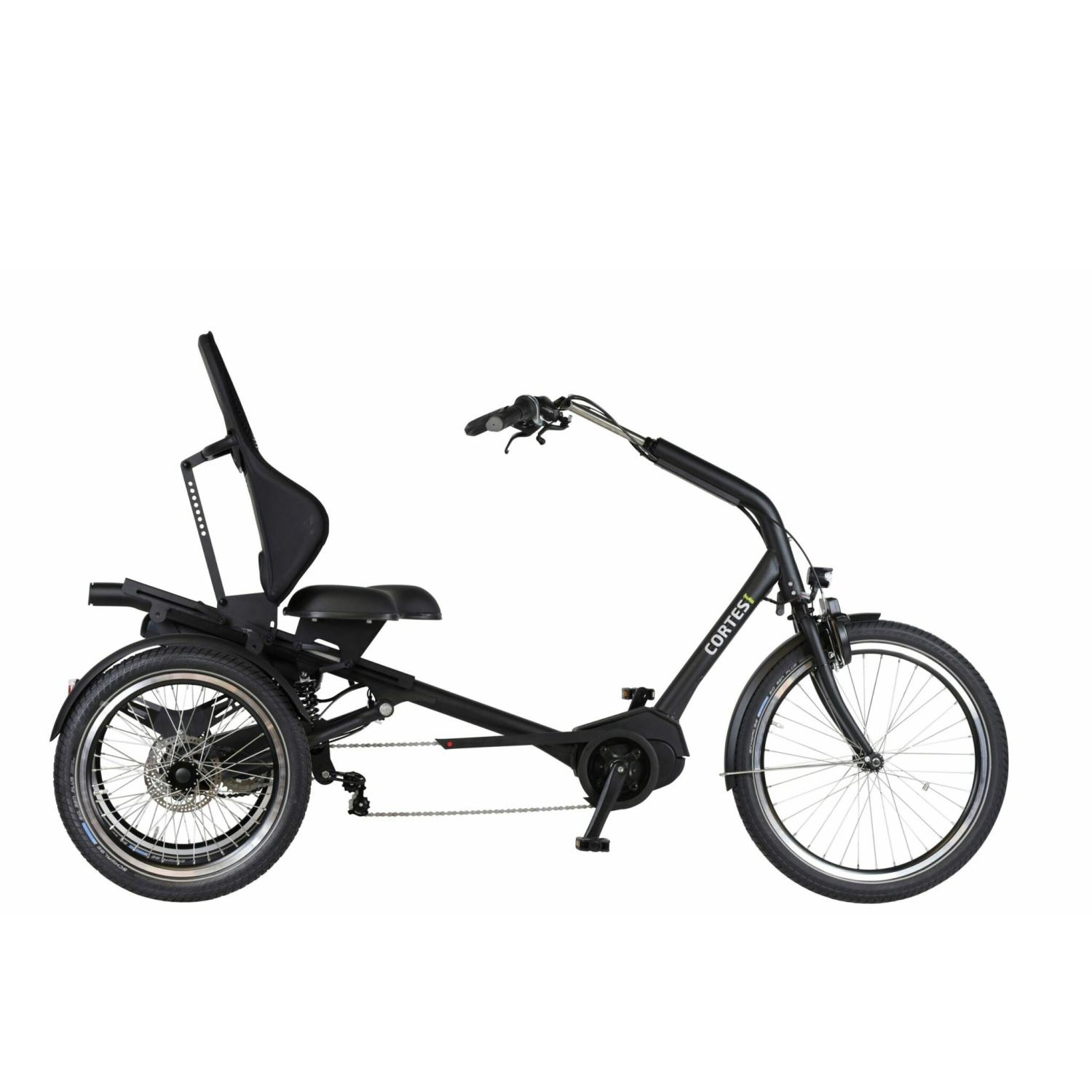 Huka Driewieler Cortes met Bafang power assist